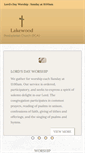 Mobile Screenshot of lakewoodpca.com